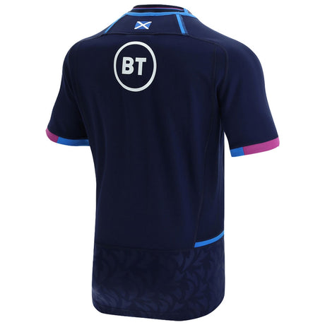 2021-2022 Scotland Home Pro Body Fit Rugby Shirt (Your Name)_1