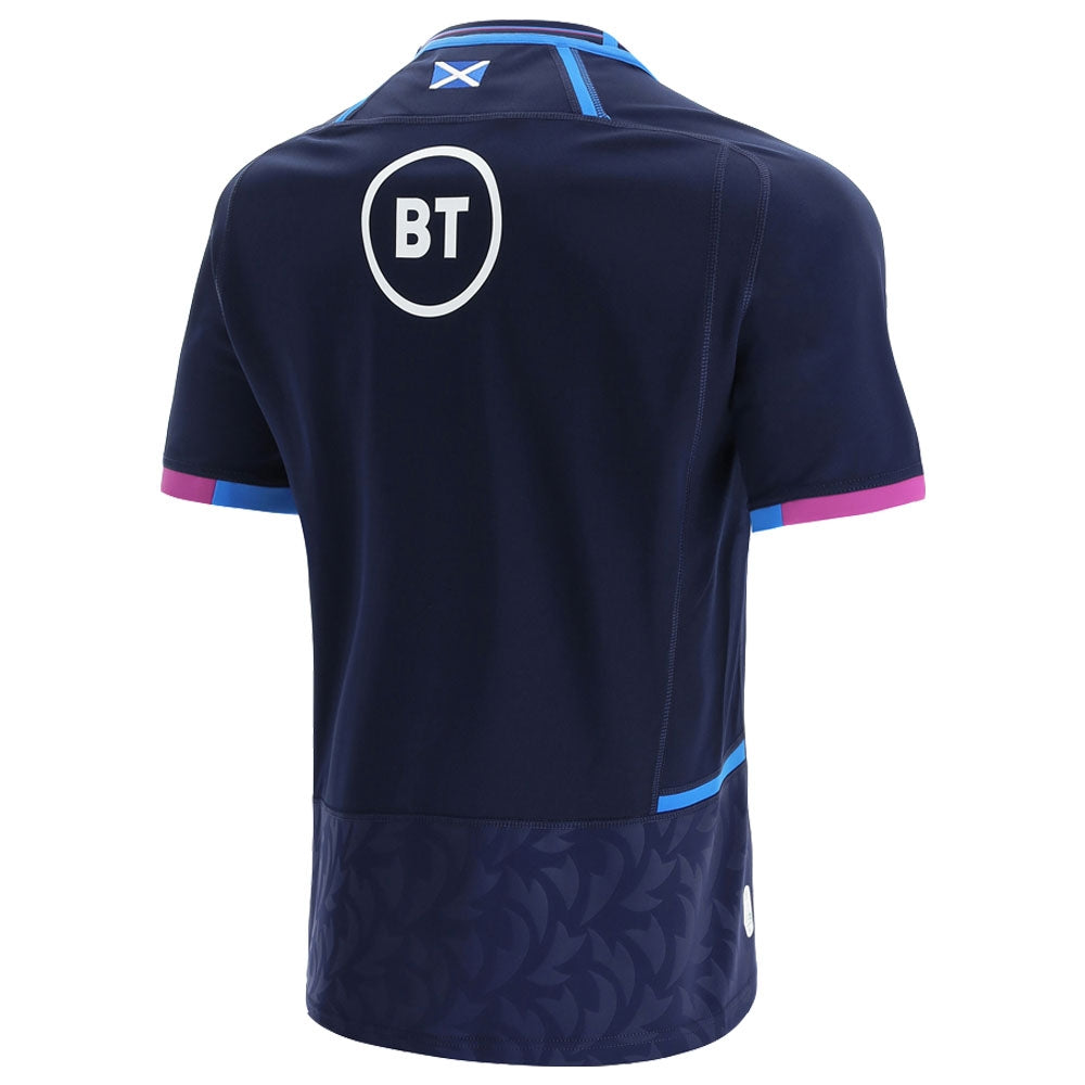 2021-2022 Scotland Home Replica Rugby Shirt (Kids) (Your Name)_1