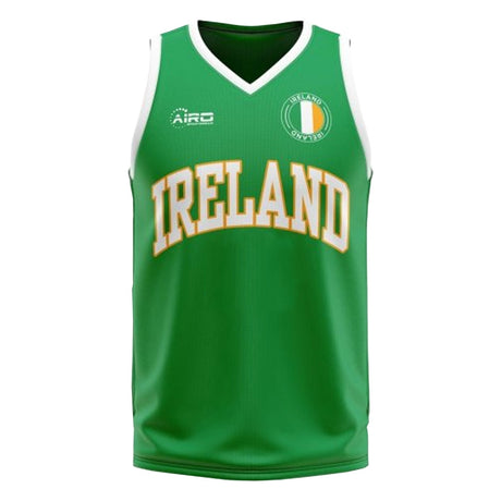 Ireland Home Concept Basketball Shirt_1