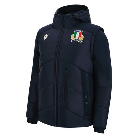 2022-2023 Italy Official Padded Bomber Jacket (Navy)_1