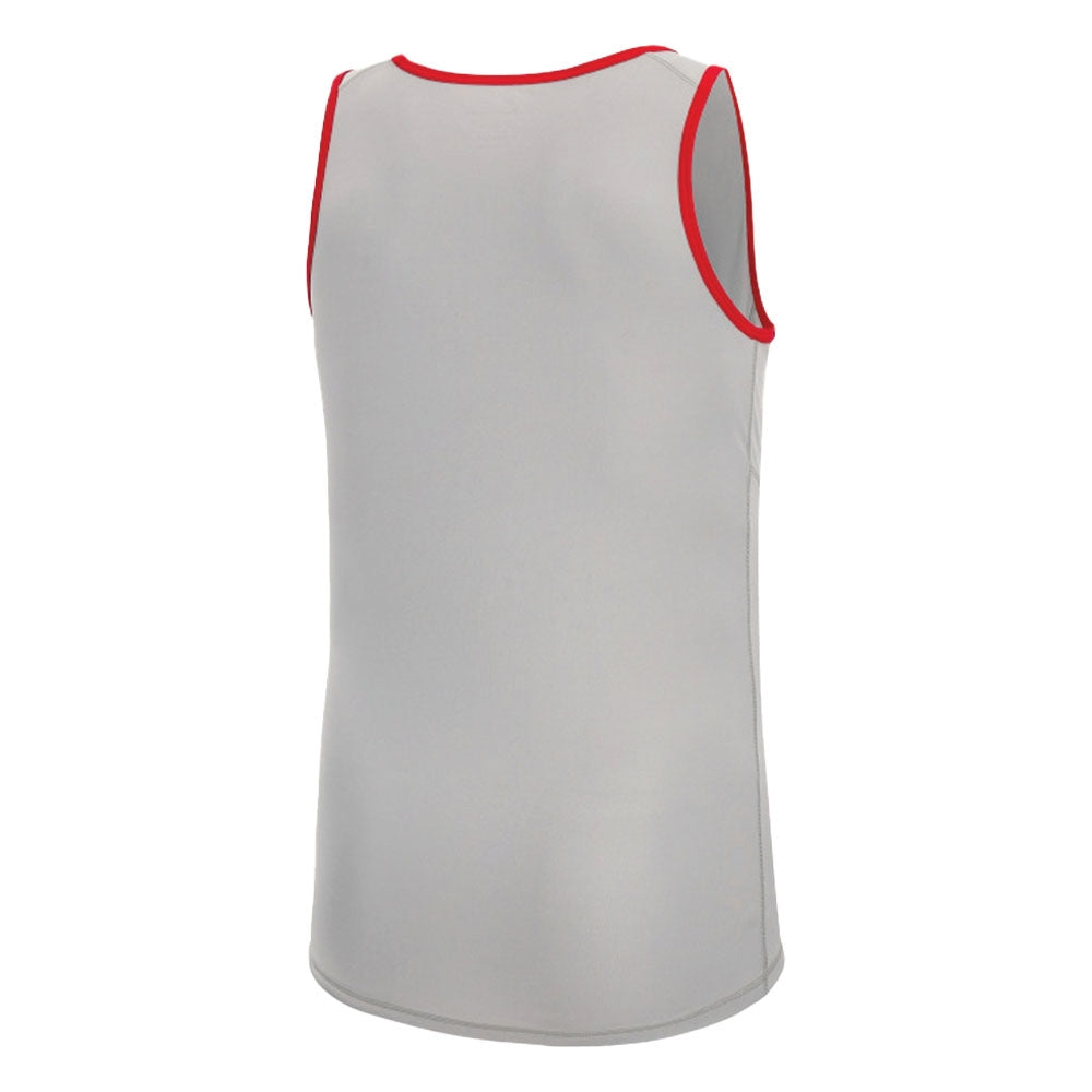 2022-2023 Wales WRU Training Poly Dry Singlet (Grey)_1