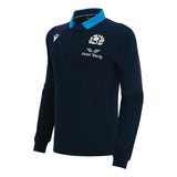 2022-2023 Scotland Rugby Cotton LS Shirt (Kids) (Your Name)_2