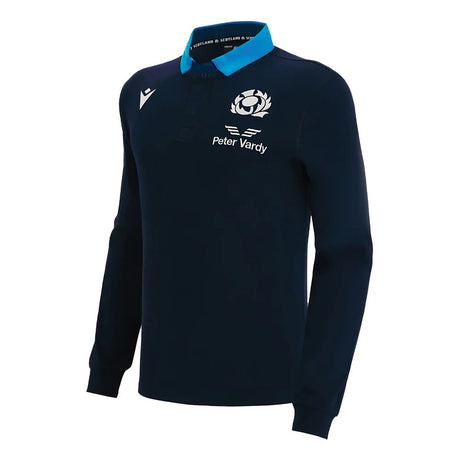 2022-2023 Scotland Rugby Cotton LS Shirt (Kids) (Your Name)_2