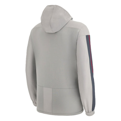 2022-2023 Wales Rugby Travel Full Zip Track Top (Grey)_1