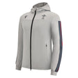 2022-2023 Wales Rugby Travel Full Zip Track Top (Grey)_1