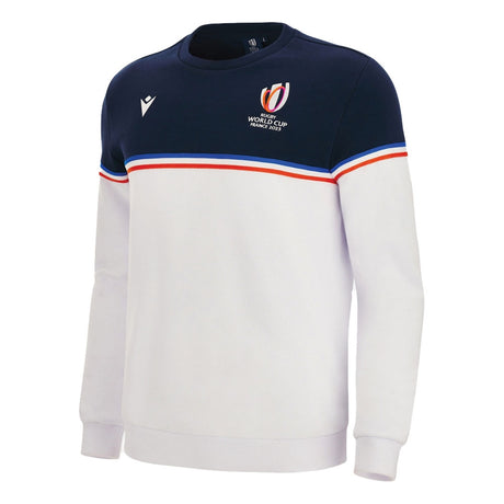 Macron RWC 2023 Cotton Roundneck Rugby Sweatshirt (Navy-White)_1