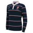 Macron RWC 2023 Cotton Tricolore Rugby Jersey (Navy)_1