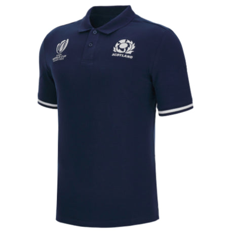 Scotland RWC 2023 Rugby World Cup Polo Shirt (Navy)_1