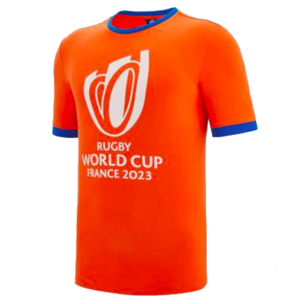 Macron RWC 2023 Rugby World Cup Tee (Orange)_1