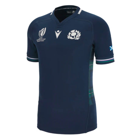 Scotland RWC 2023 Limited Edition Bodyfit Home Rugby Shirt_1