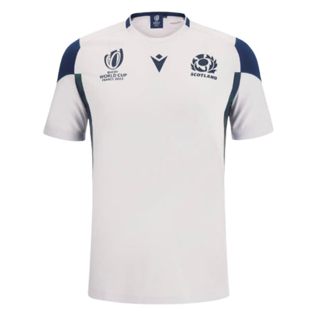 Scotland RWC 2023 Rugby Training T-Shirt - White_1