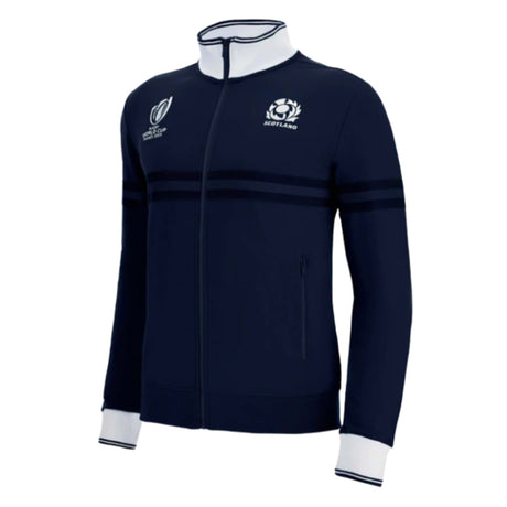 Scotland RWC 2023 Track Jacket - Navy (Kids)_1