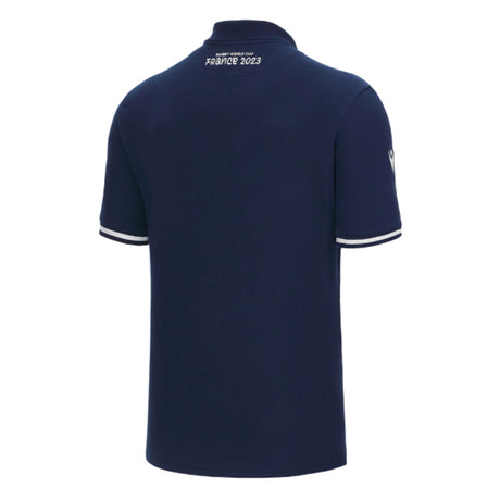 Scotland RWC 2023 Rugby Polo Shirt (Navy) - Kids_1