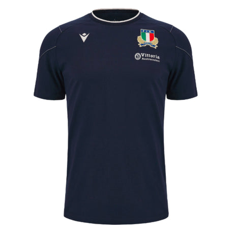 2023-2024 Italy Rugby Travel Player Shirt (Navy)_1