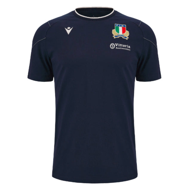 2023-2024 Italy Rugby Travel Player Shirt (Navy)_1