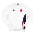 2023-2024 France Rugby Presentation Crew Sweat (White)_1