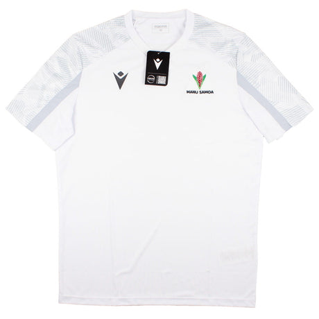 2023-2024 Samoa Rugby Poly Dry Shirt (White)_1