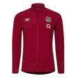 2023-2024 England Rugby Presentation Jacket (Tibetan Red)_1