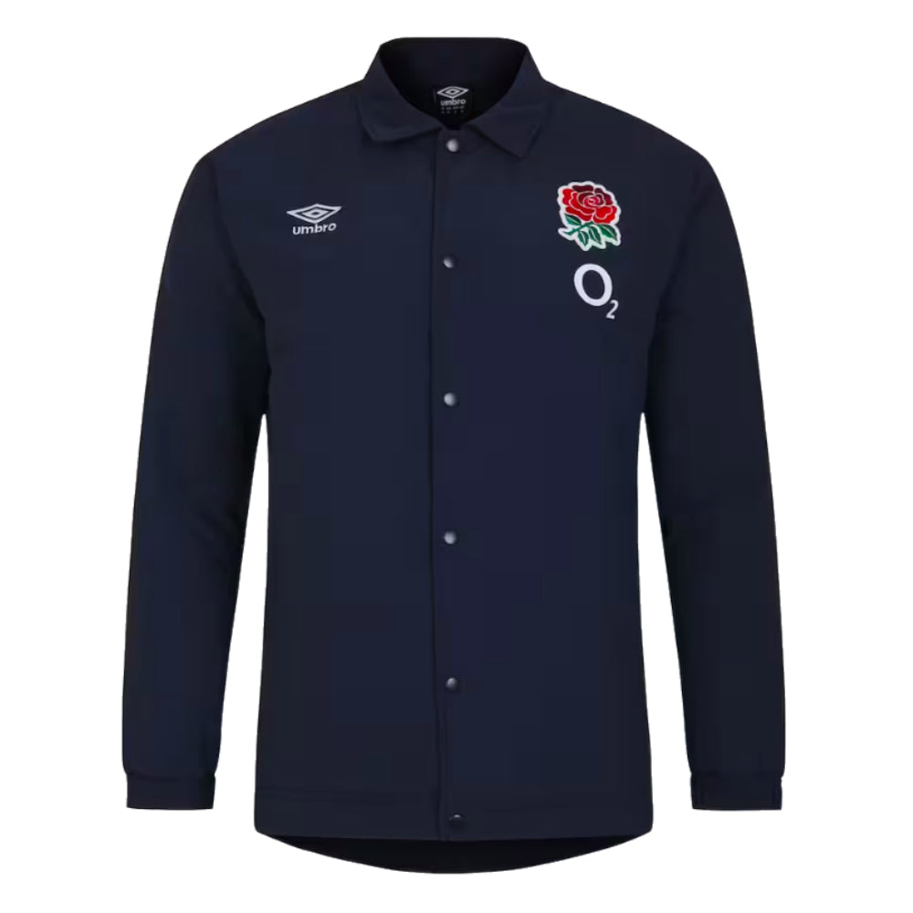 2023-2024 England Rugby Coach Jacket (Navy Blazer)_1
