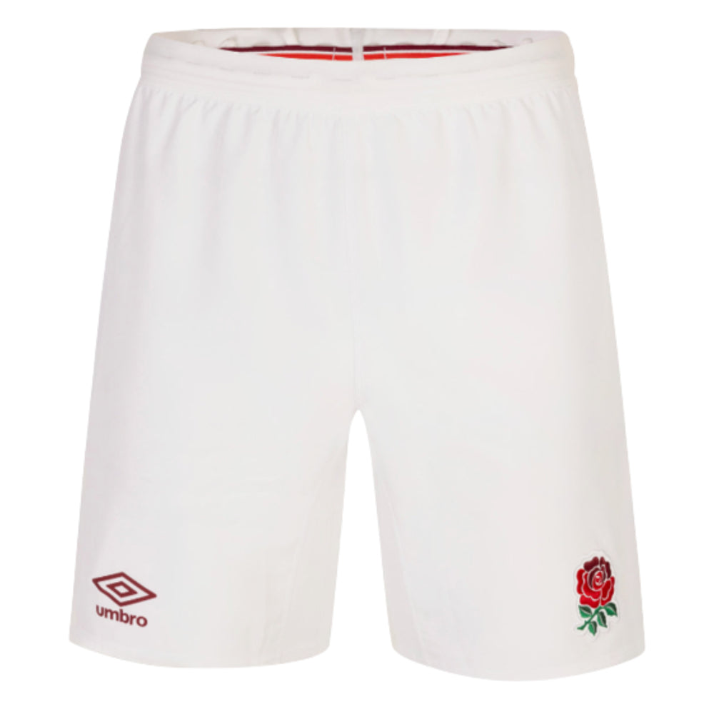 2023-2024 England Rugby Home Shorts (White) - Kids_1