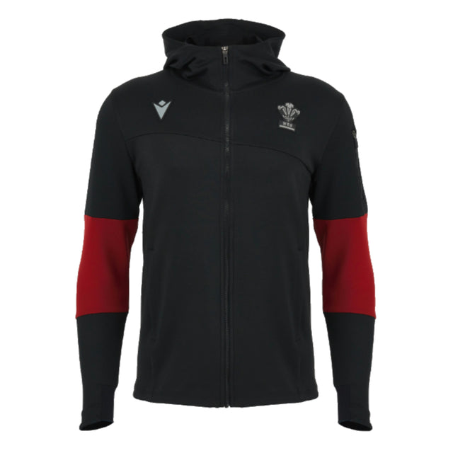 2023-2024 Wales Rugby WRU Athleisure Hoody (Black)_1