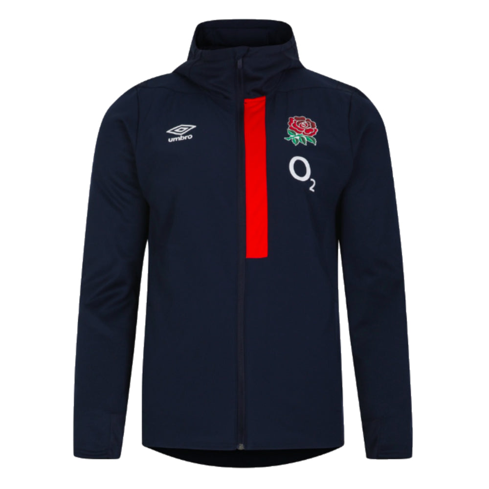 2023-2024 England Rugby Hooded Jacket (Navy)_1