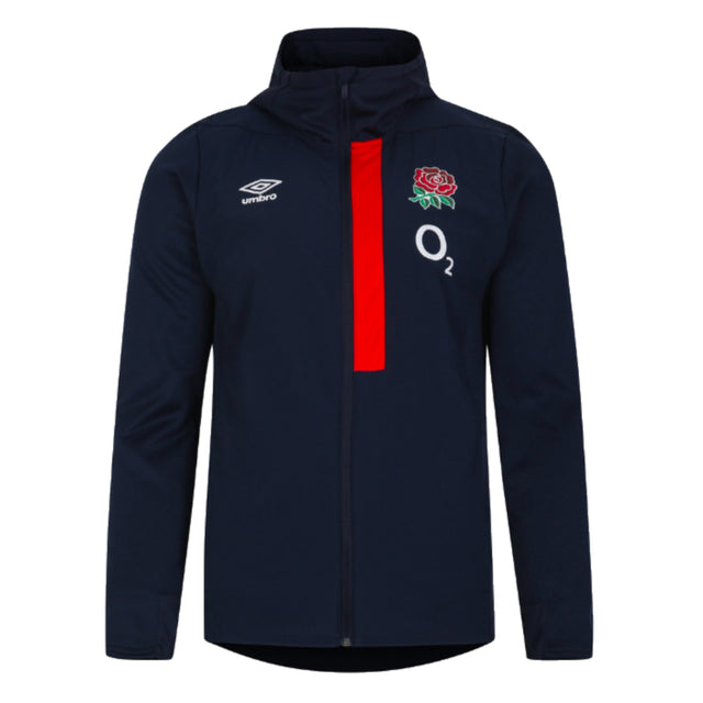 2023-2024 England Rugby Hooded Jacket (Navy)_1