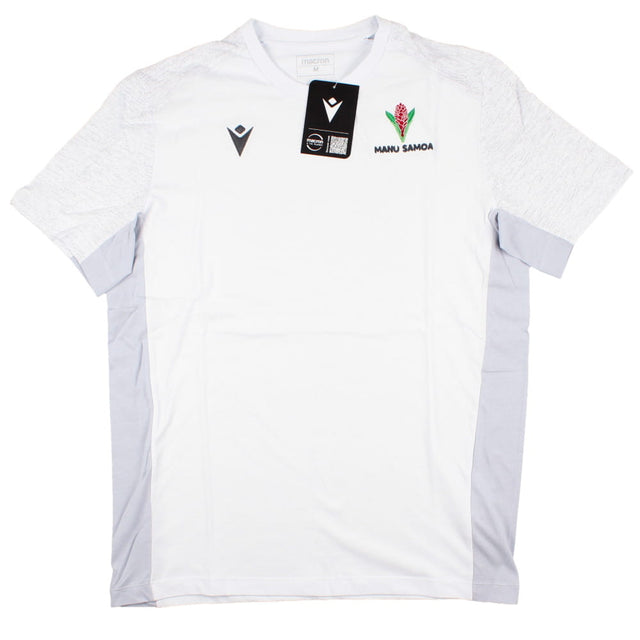 2023-2024 Samoa Rugby Travel Cotton Shirt (White)_1
