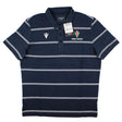 2023-2024 Samoa Rugby Travel Player Cotton Polo Shirt (Navy)_1