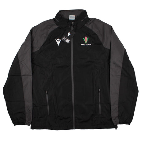 2023-2024 Samoa Rugby Waterproof Rain Jacket (Black)_1