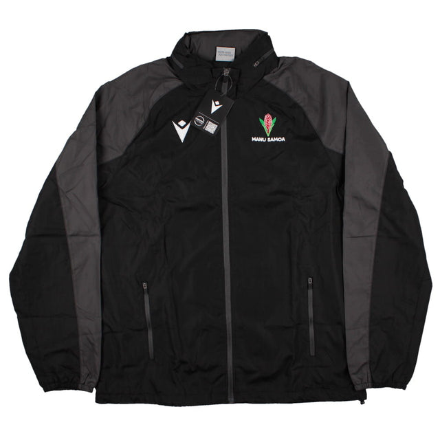2023-2024 Samoa Rugby Waterproof Rain Jacket (Black)_1