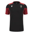 2023-2024 Wales Rugby WRU Training Gym Shirt (Black)_1