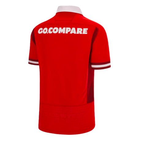 2023-2024 Wales Rugby WRU Home Poly Shirt (Wyn Jones 5)_4