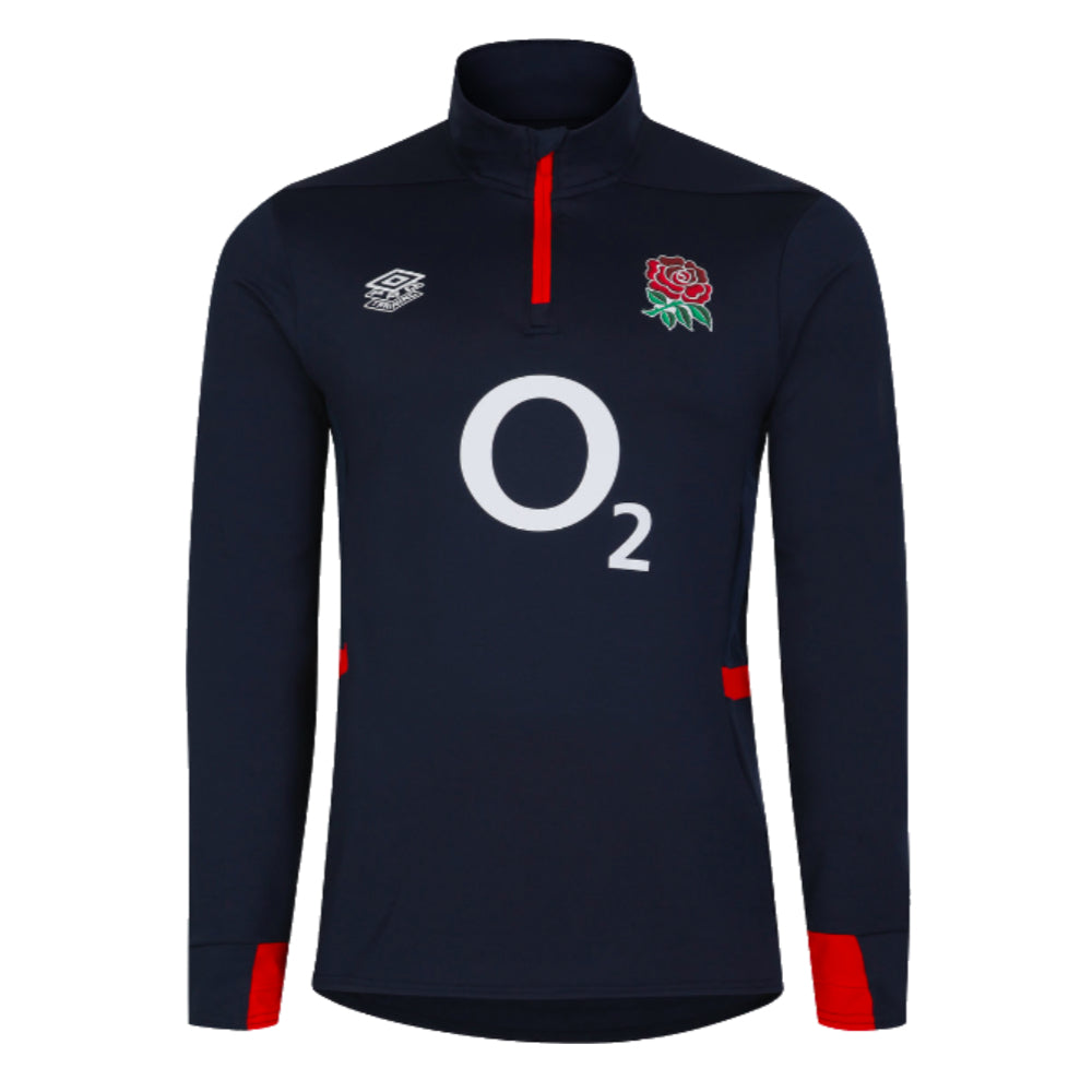 2023-2024 England Rugby Mid Layer Top (Navy Blazer)_1