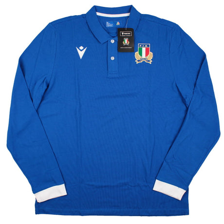2023-2024 Italy Rugby Home LS Cotton Shirt (Your Name)_4