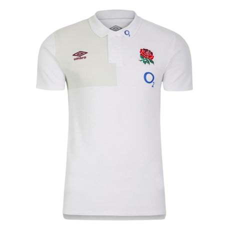 2023-2024 England Rugby CVC Polo (Brilliant White)_1