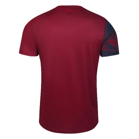 2023-2024 England Rugby Warm Up Jersey (Tibetan Red) (Marler 1)_4