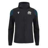 2023-2024 Scotland Rugby Travel Full Zip Hoodie (Black) - Kids_1