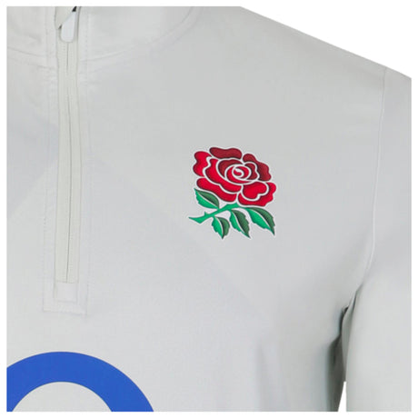 2023-2024 England Rugby Warm Up Mid Layer Top (White)_1