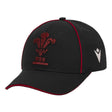 2023-2024 Wales Rugby Baseball Cap (Toothbrush Black)_1