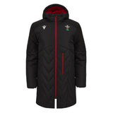 2023-2024 Wales WRU Padded Rugby Parka Jacket (Black)_0