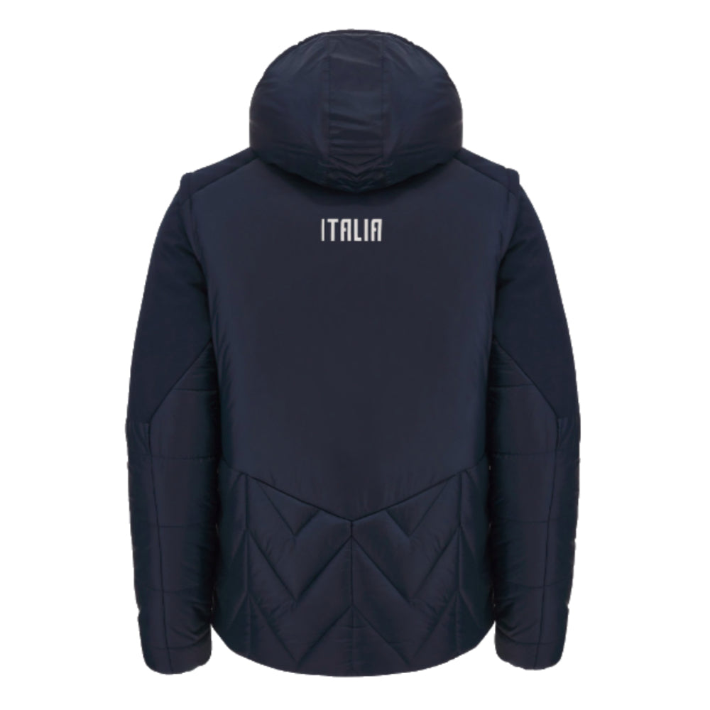 2023-2024 Italy Rugby Official Travel Bomber Jacket (Navy)_1