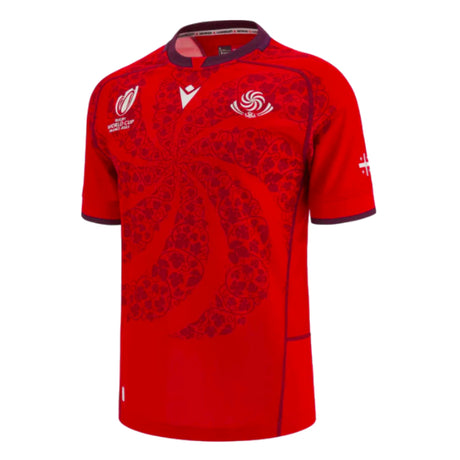 2023-2024 Georgia Rugby Replica Home Shirt (Your Name)_4