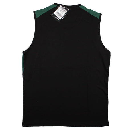 2023-2024 Newcastle Falcons Sleeveless Rugby Tee (Black) (Your Name)_4