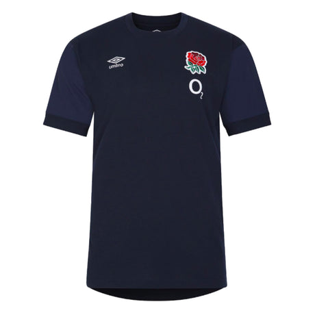 2023-2024 England Rugby Warm Up Jersey - Kids (Navy Blazer)_1