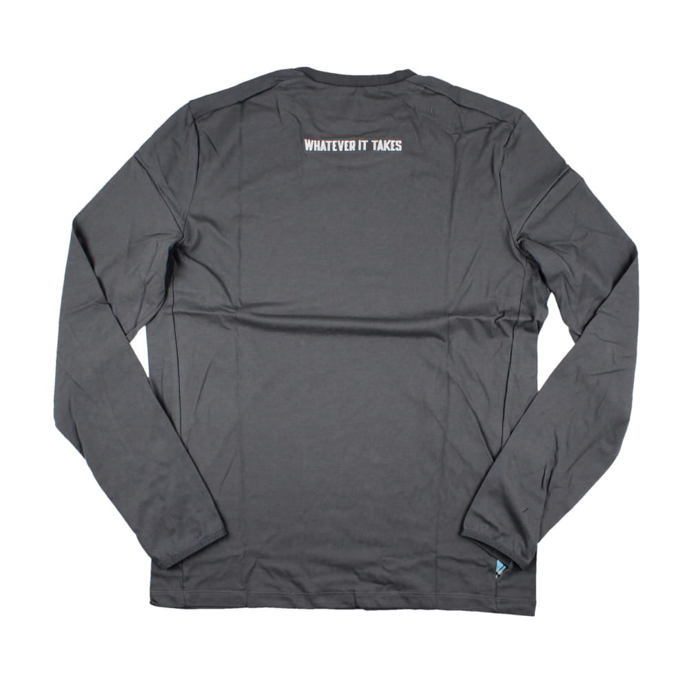 2023-2024 Glasgow Warriors Travel Player Cotton Poly LS Shirt_1