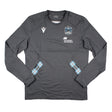 2023-2024 Glasgow Warriors Travel Player Cotton Poly LS Shirt_0