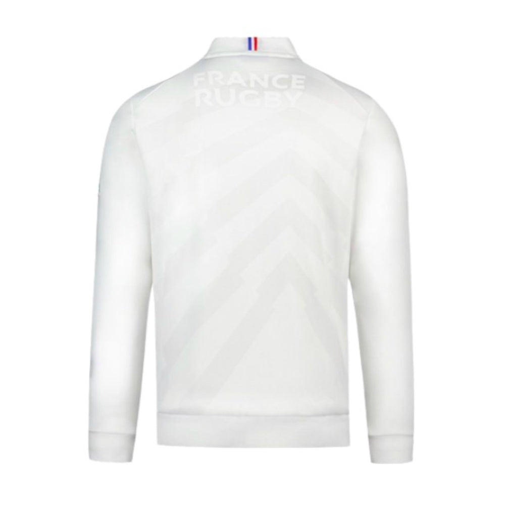 2023-2024 France Rugby Presentation Sweat Top (White)_1