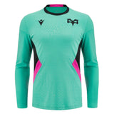 2023-2024 Ospreys Rugby Long Sleeve Training Tee (Turquoise)_1