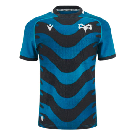 2023-2024 Ospreys Rugby Slim Fit Training Jersey (Blue)_1